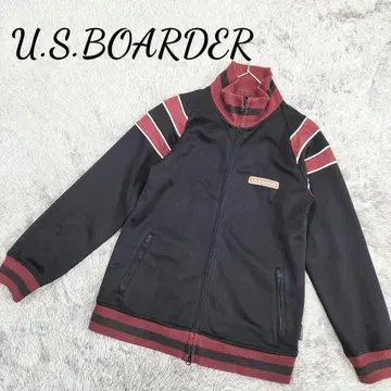 [ 유에스 보더 ] 상의 저리 하이넥 포켓 부착 M 사이즈