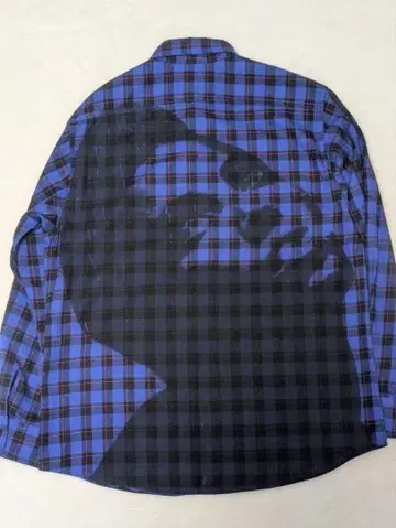 애플바움 체크 무늬 플란넬 셔츠 L