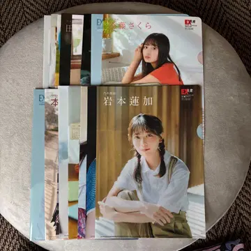 이와모토 렌카 외 아이돌 클리어 파일 16장 세트