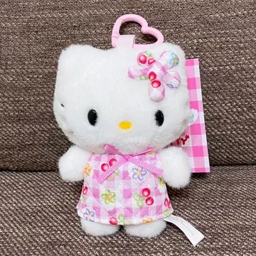 헬로키티 마스코트 홀더 모두의 퀼트 봉제 인형 산리오