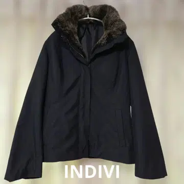 INDIVI 탈부착 퍼 베스트 포함 자켓 38