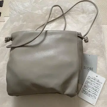 SLOBE 그레이 숄더백