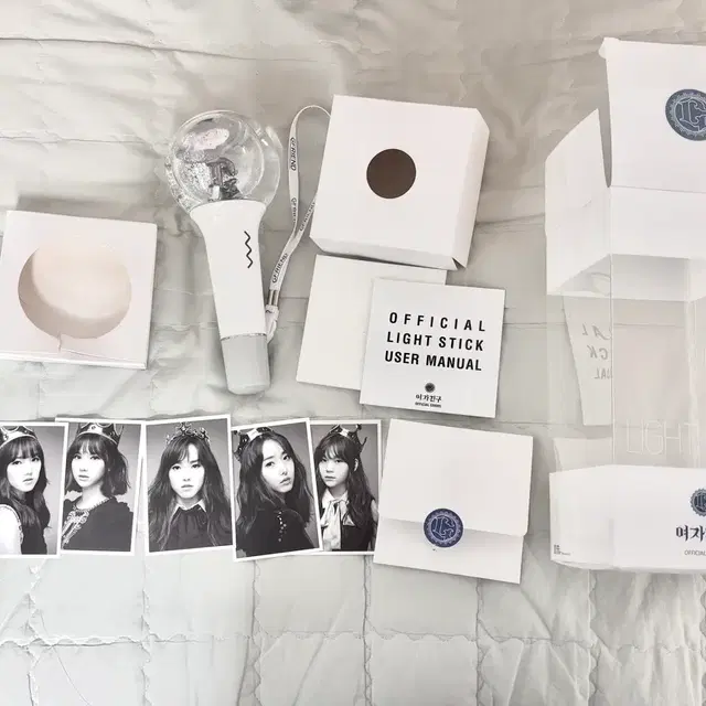 여자친구 유리구슬 봉 풀박 판매합니다