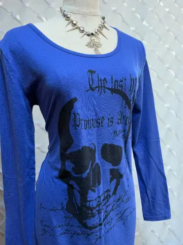 y2k 헤이세이 갸루  스컬 T NANA 영문 로고 락 우라하라