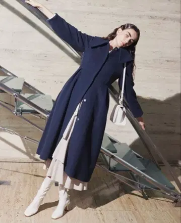 CELFORD 셀포드 빅칼라 롱 코트 34