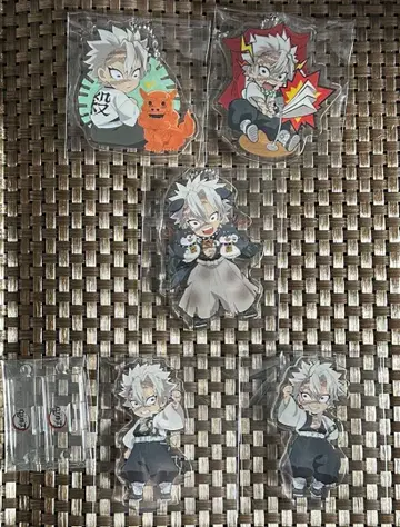 귀멸의 칼날 시나즈가와 사네미 아크릴 참 아크릴 스탠드 묶음 판매