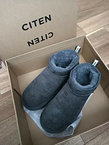가격 인하 CITEN 그레이 어그 부츠 M 사이즈