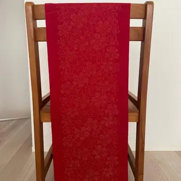 메이크 야마토 오비 장식 천 실크 100% 빨간색 금실 포함