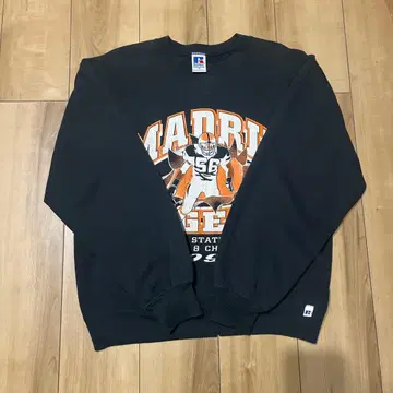 러셀 애슬레틱 90s 블랙 트레이닝복 USA 아메카지