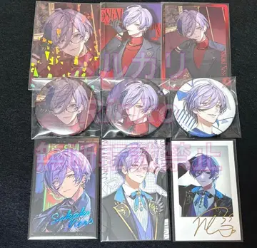 니지산지 3SKM 사카키네스 세트 폴라로이드 캔뱃지