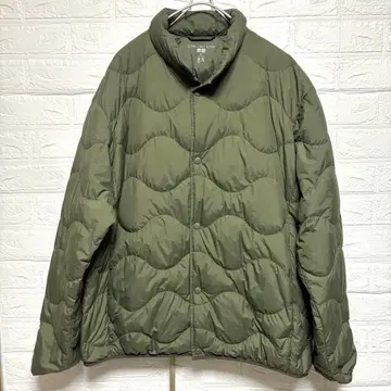 유니클로 울트라 라이트 다운 XL 웨이브 퀼트