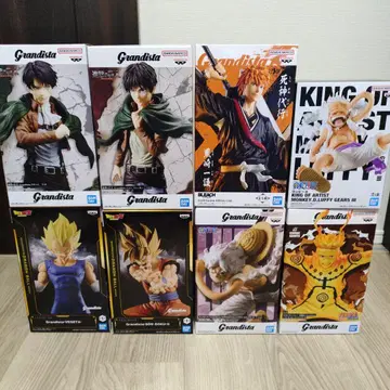 프라이스 피규어 묶음 판매 8개 Grandista 루피 기어5 니카