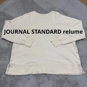 저널 스탠다드 리룸 코튼 반지 도트 맨투맨 슬로브 이에나