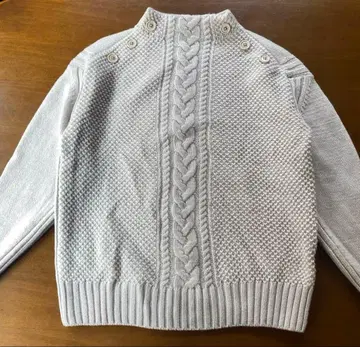 Dessin 케이블 짜임 니트 스웨터 월드