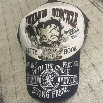 Indian Motorcycle Betty Boop 캡