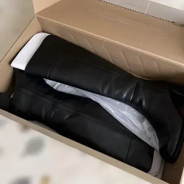 캠퍼 롱 부츠 블랙 새상품급