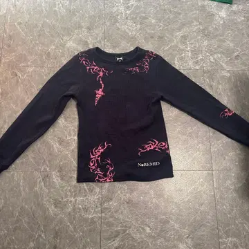 NOREMID 긴팔 티셔츠 블랙 small