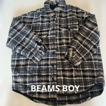 BEAMS BOY 체크 무늬 자켓