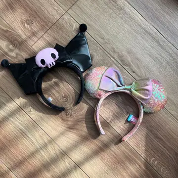 쿠로미와 미니의 머리띠 세트