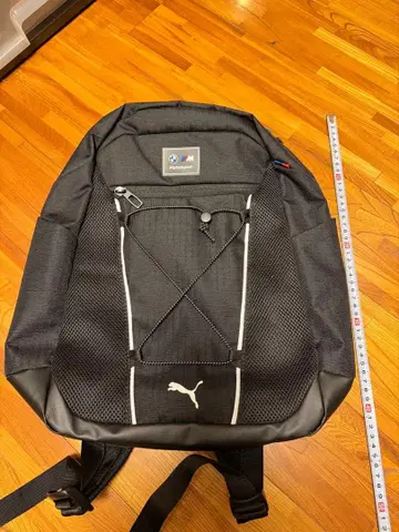 PUMA BMW M 로고 블랙 백팩