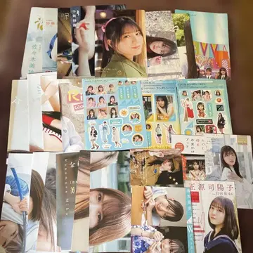 잡지 부록 히나타자카46 27장 세트