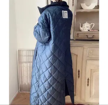 Java 자바 2way 스탠드 카라 리버서블 롱 코트