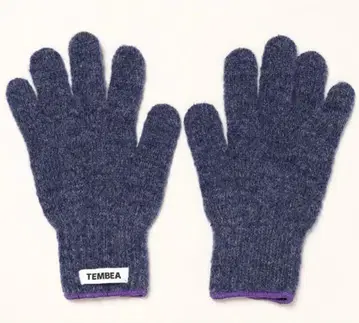 TEMBEA 장갑 네이비 x 보라색