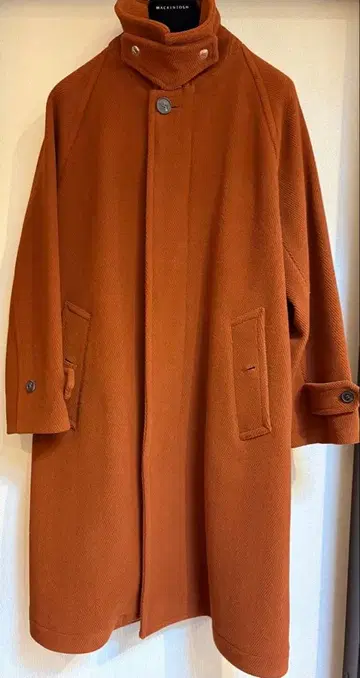 MACKINTOSH 피코트 사이즈 34 오렌지