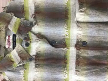 BEAMS 레어 체크 셔츠