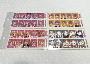 원더풀 프리큐어 증명사진풍 데코레이션 라벨 코무기 이로하 사토 다이후쿠