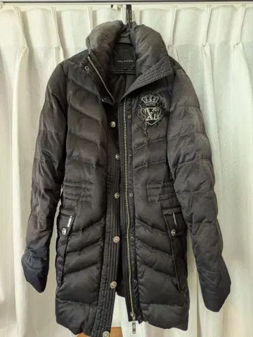 VALENZA 블랙 다운 자켓 40 사이즈