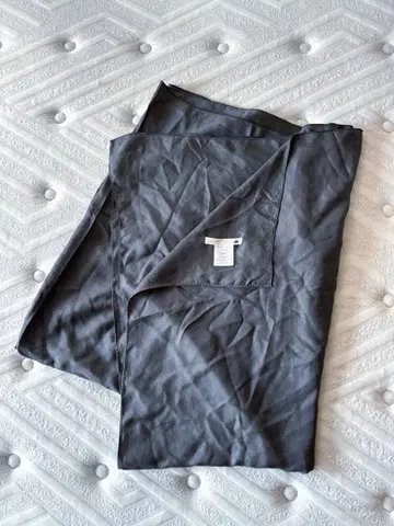 새상품급! 대형 evam eva 실크 100% 스톨 숄