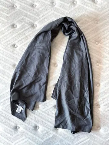 새상품급! 대형 evam eva 실크 100% 스톨 숄