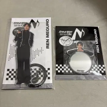 SnowMan Snow Man ON 메구로 렌 세트