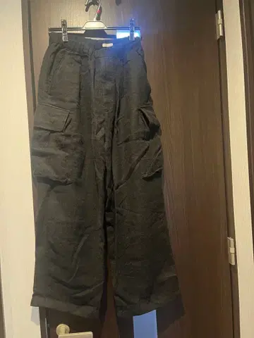 LIDNM 카고 팬츠 M 다크 그레이 카고 팬츠 4 포켓