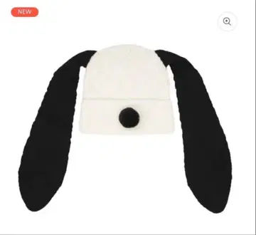 [ 레어 ] 스누피 니트 모자