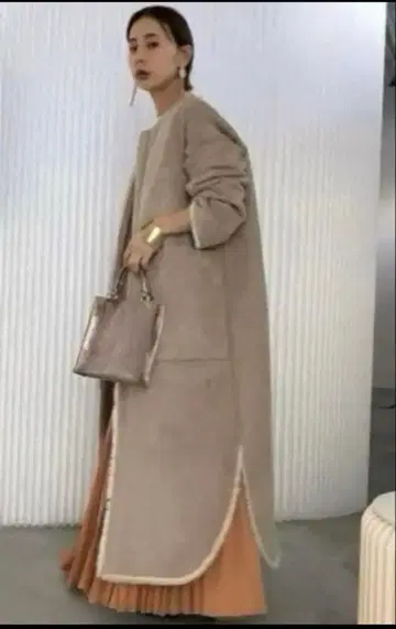 [ 기간 한정! ] Ameri 리버서블 트윈 보아 코트