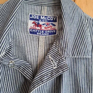 JOE McCOY 히코리 스트라이프 커버올