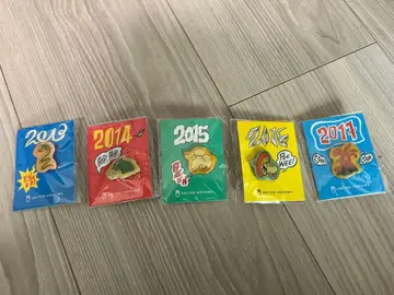 유나이티드 애로우즈 캐릭터 핀 배지 5개 세트