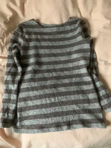 SARAXJIJI 스트라이프 니트 긴팔