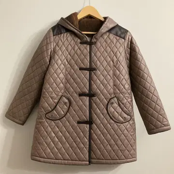 코트 퀼팅 코트 00년대 vintage 브라운 여성용