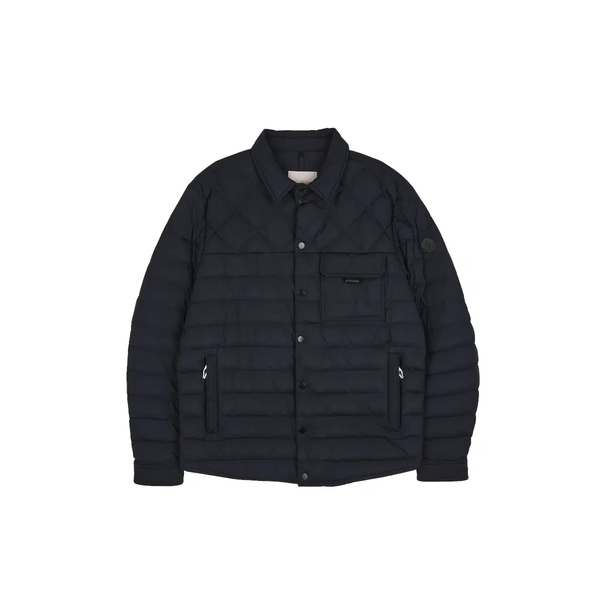 Moncler Lirisan Down Shirt Jacket Navy
