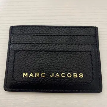 마크 제이콥스 블랙 가죽 카드 케이스