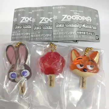 주토피아 아이스캔디 참 주디 닉 아이스캔디 세트