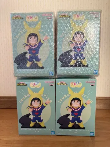 나의 히어로 아카데미아 치아피코 미도리야 이즈쿠 피규어 4개