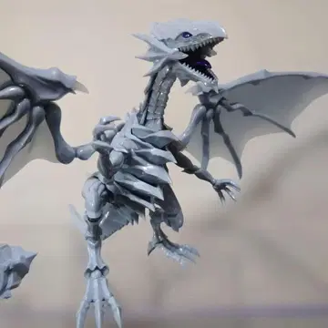 [ 덤 포함 ] 푸른 눈의 백룡 프라모델 푸른 눈의 백룡