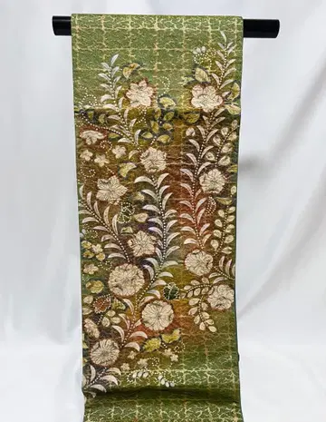 후쿠로 오비 츠지 가 꽃 무늬