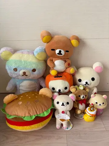 리락쿠마 묶음 판매 봉제 인형 잡화