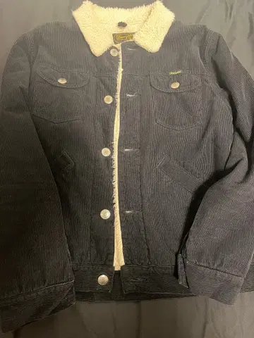 Wrangler x nano universe 보아 자켓 코듀로이