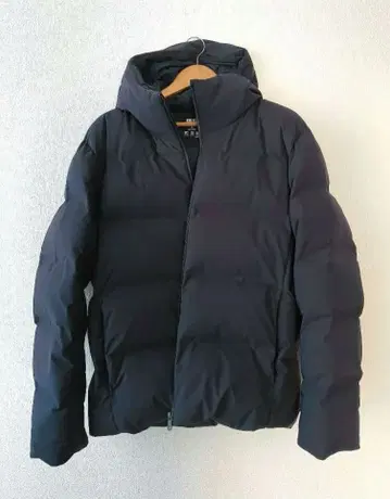 유니클로 심리스 다운 파카 네이비 MEN XL